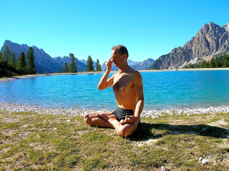 Yoga breathing